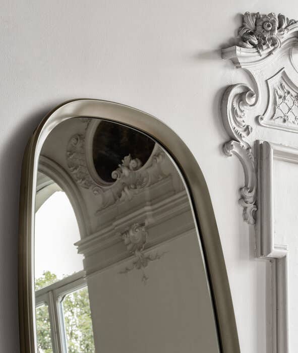 B&B Italia Madison Mirror Bronzed Nickel 64X33