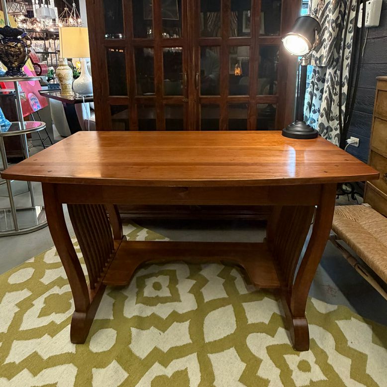 Stickley Park Slope Cherry Autumn Oak Finish Desk 54x30x30.5