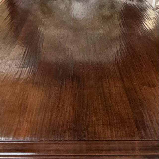 Vintage Swaim Distressed Wood Top/Double Urn Base Dining Table 120x54