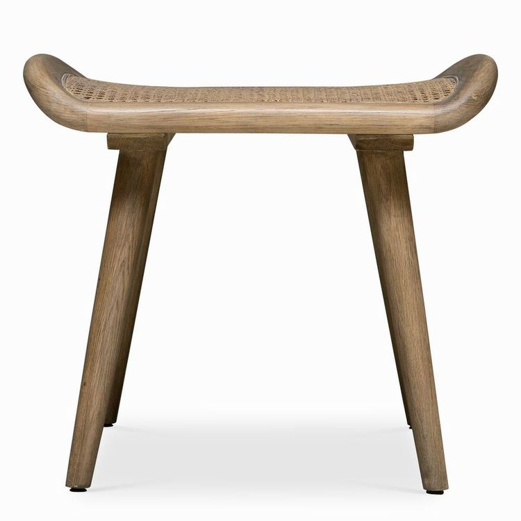Uttermost Arne Rattan Bench 22x17x19 NEW