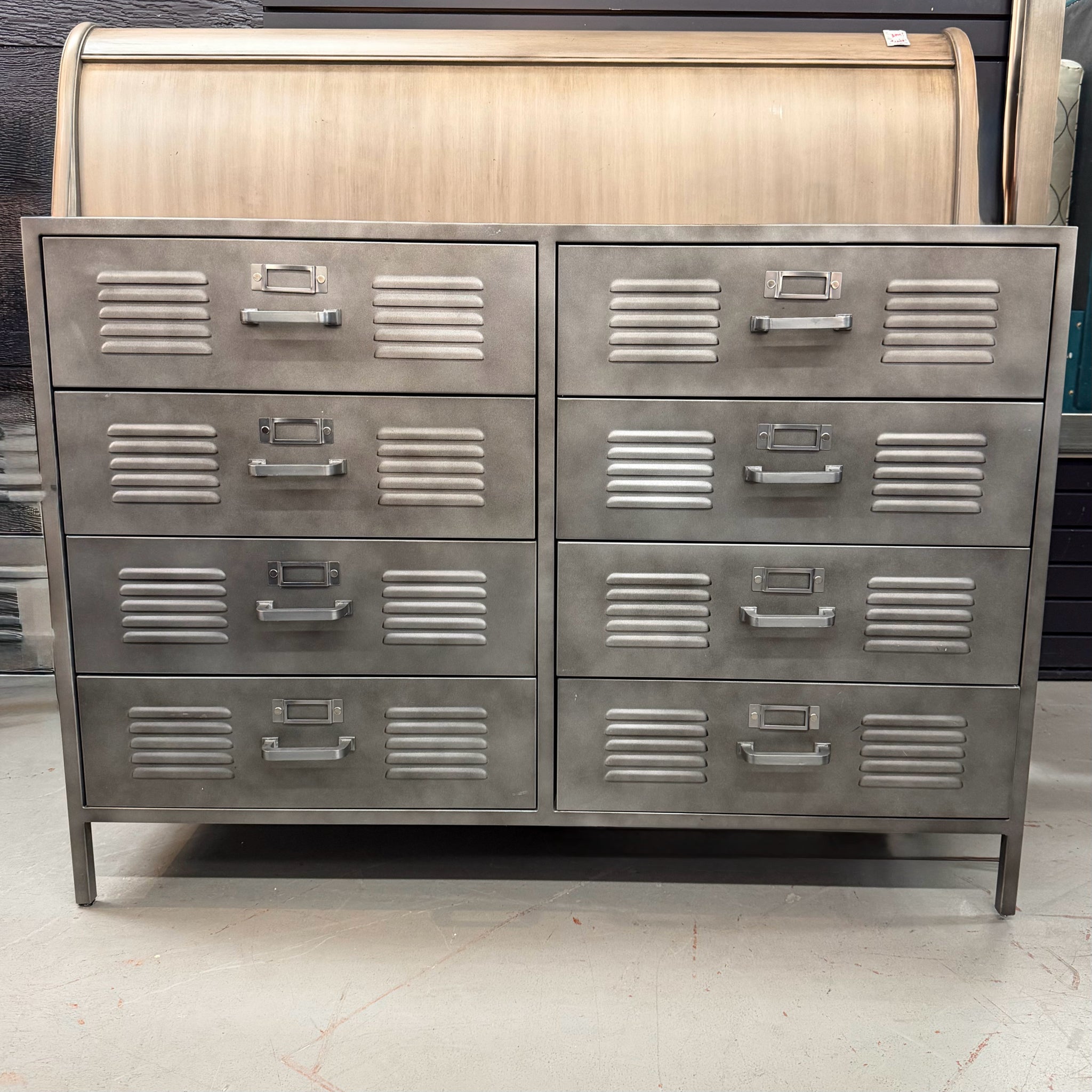 Pottery Barn 8-Drw Locker/Dresser 47x19x34