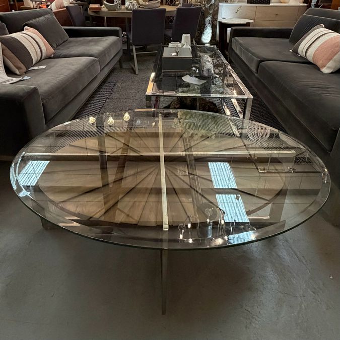 Magnussen Rialto Oval Coffee Table 48x30x17