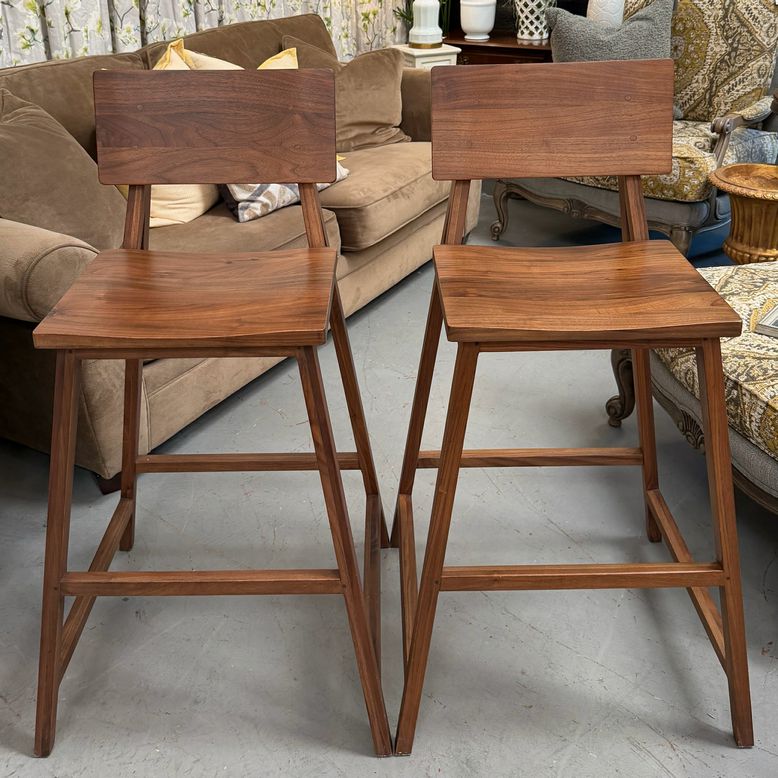 SET/2 Ethnicraft N4 Barstools (30" Seat)