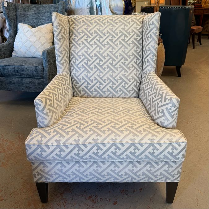 Ethan Allen "Parker" Modern Wingback 29x35.5x40