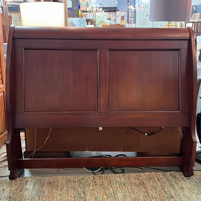 Queen Chateau De Vin Sleigh Head/Footboard/SRs/SLats 59x63