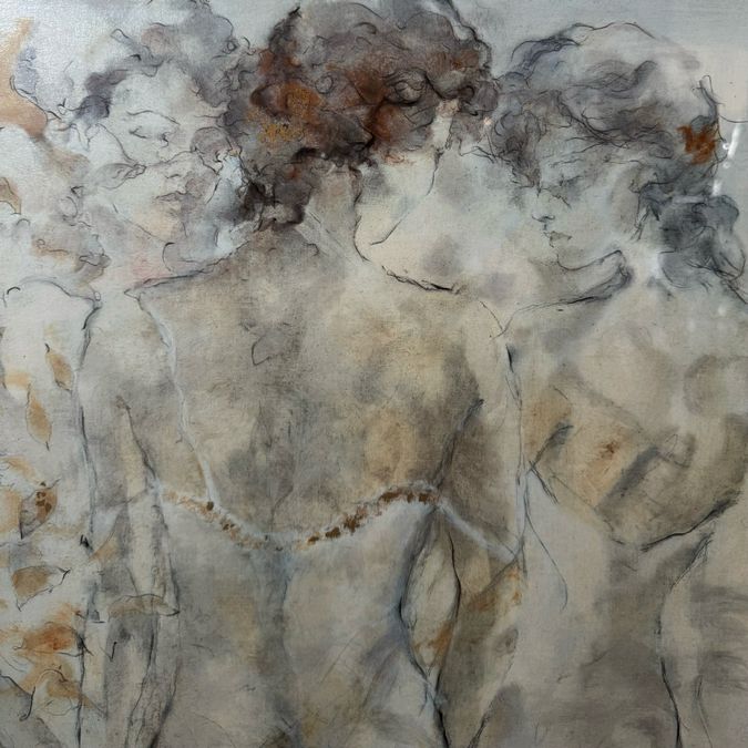 "Tranquil Moments" Lithograph by Gary Benfield 33x41