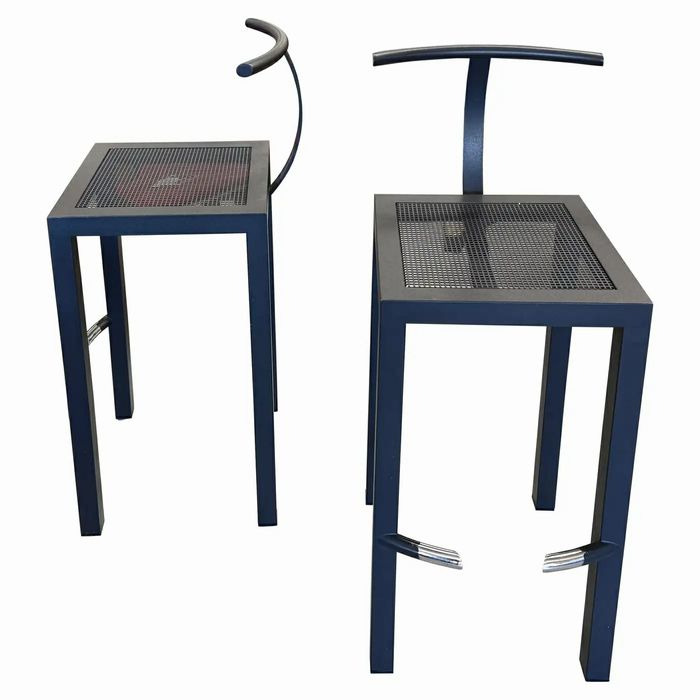 PAIR Sarapis Counter Stools by Philippe Starck for Driade 13.75x16.5x34