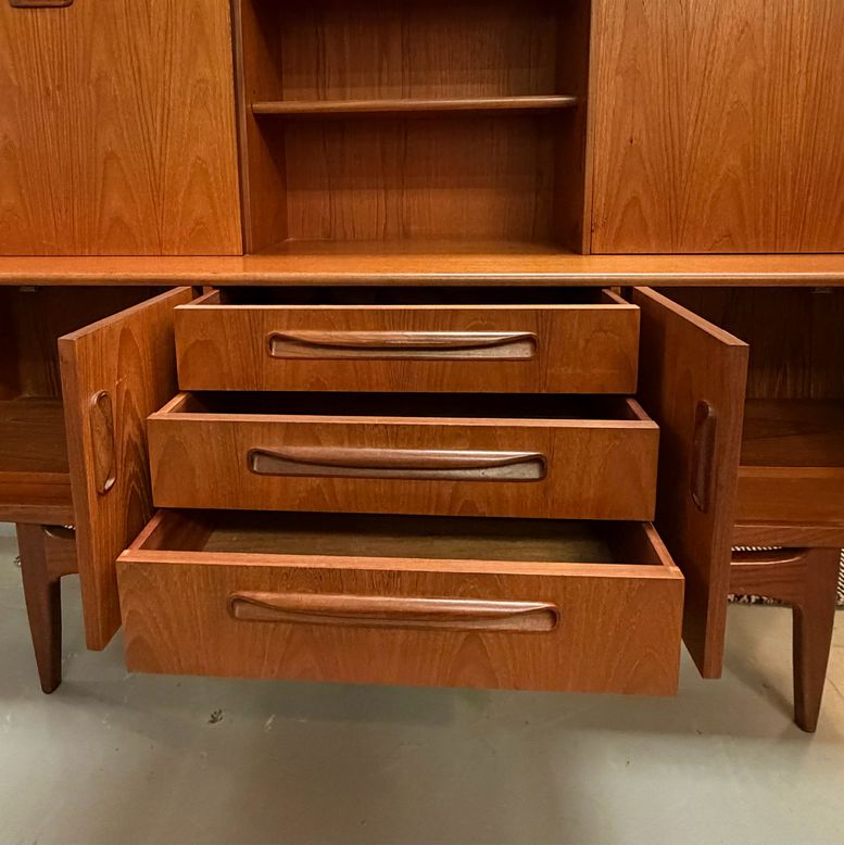 MCM G Plan Teak Sideboard Model #4055 74x18x48
