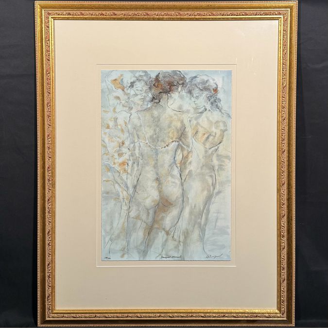 "Tranquil Moments" Lithograph by Gary Benfield 33x41