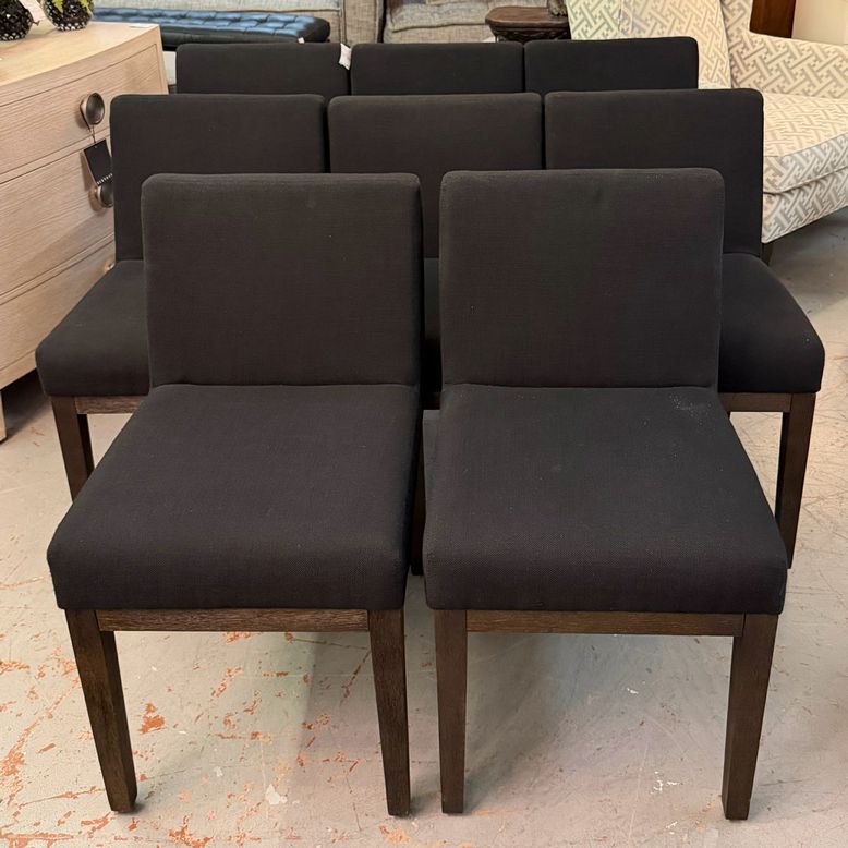 SET/8 Restoration Hardware Morgan Side Chairs 18X23.5X32