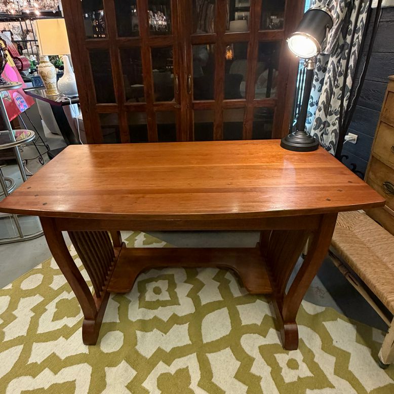 Stickley Park Slope Cherry Autumn Oak Finish Desk 54x30x30.5