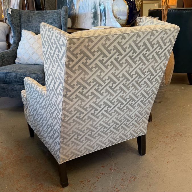 Ethan Allen "Parker" Modern Wingback 29x35.5x40 FINAL SALE