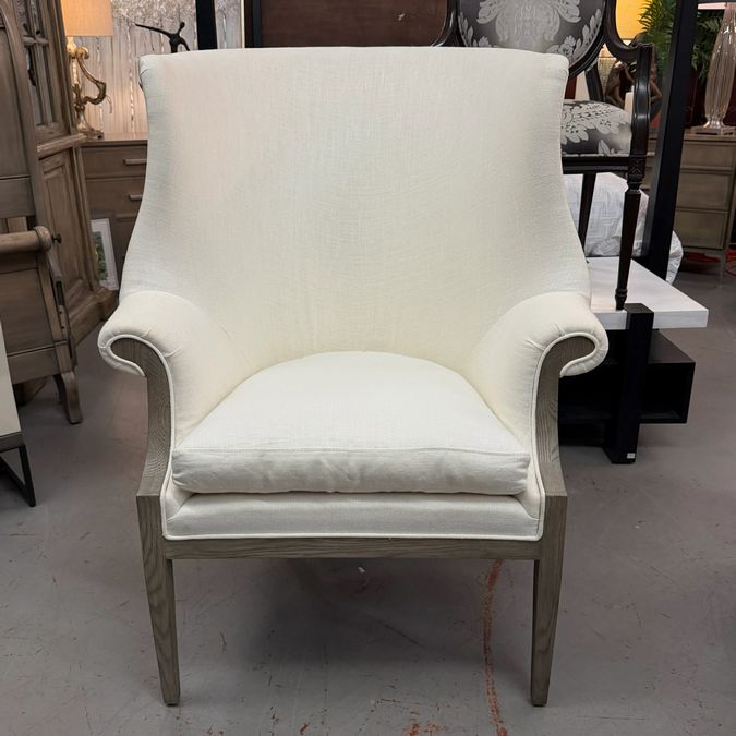 Restoration Hardware Jules Wingback Accent Chair 34x33x45