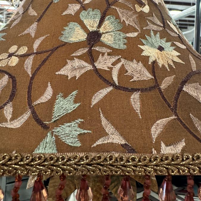 Raymond Waites Elephant & Rider Table Lamp 31"H