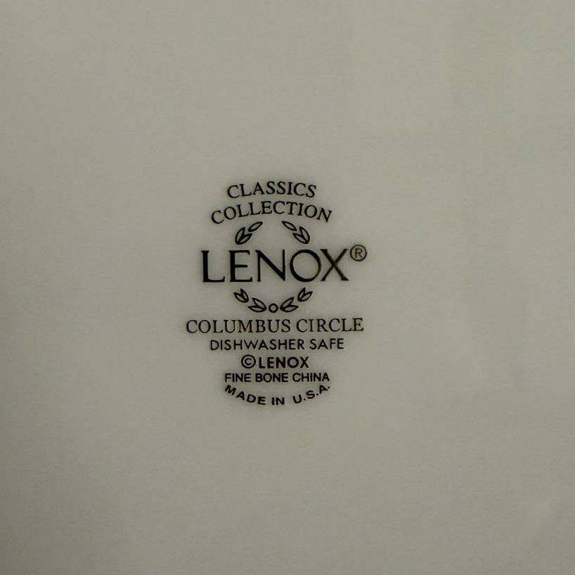 Lenox Columbus Circle 14 5-Pc Place Settings, Oval Platter & Vegetable Bowl