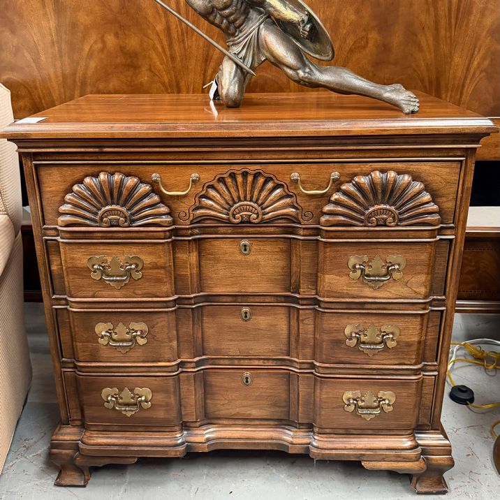 1960's Harden Mahogany Georgian Chest 36x20x34