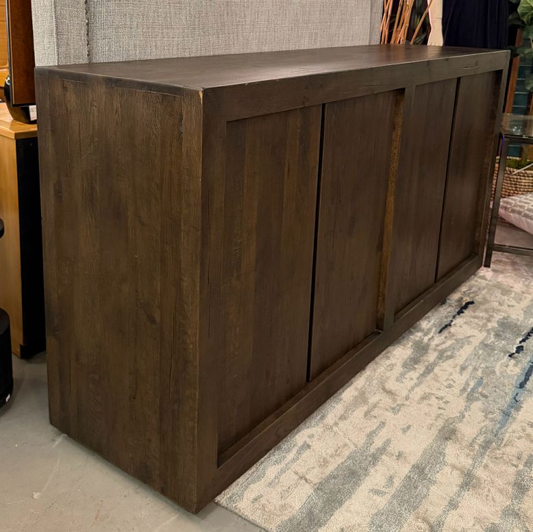 Restoration Hardware Oak Sideboard 72x19x37