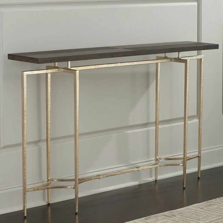 Ambella Home Double Diamond Console Table 54x10x32