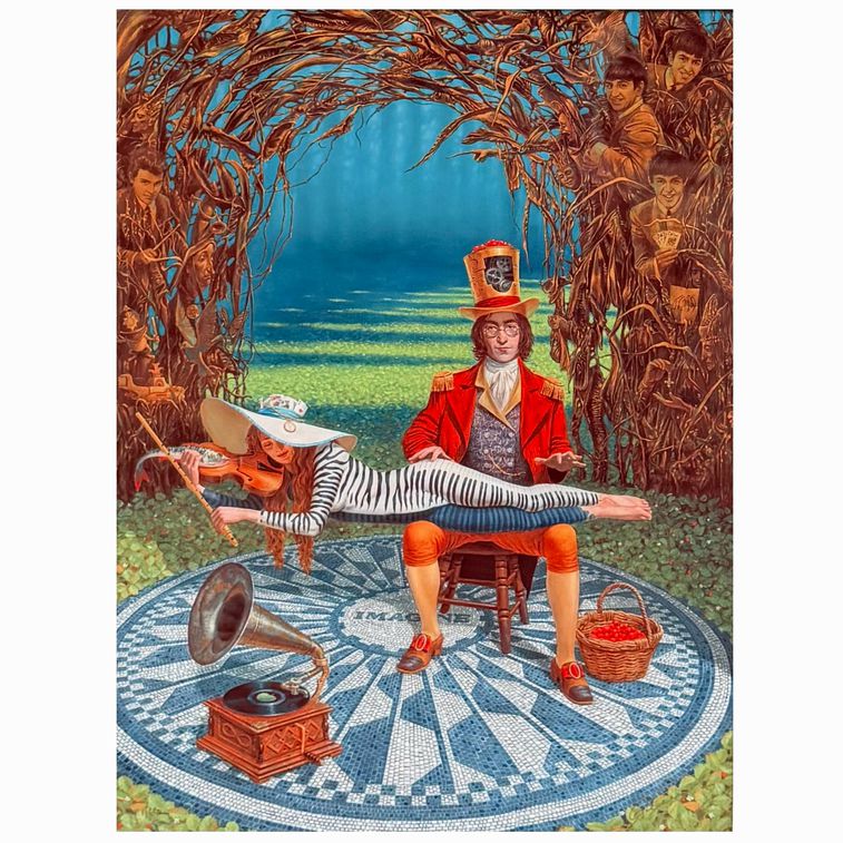 Imagine IV by Michael Cheval 31x1x25.5