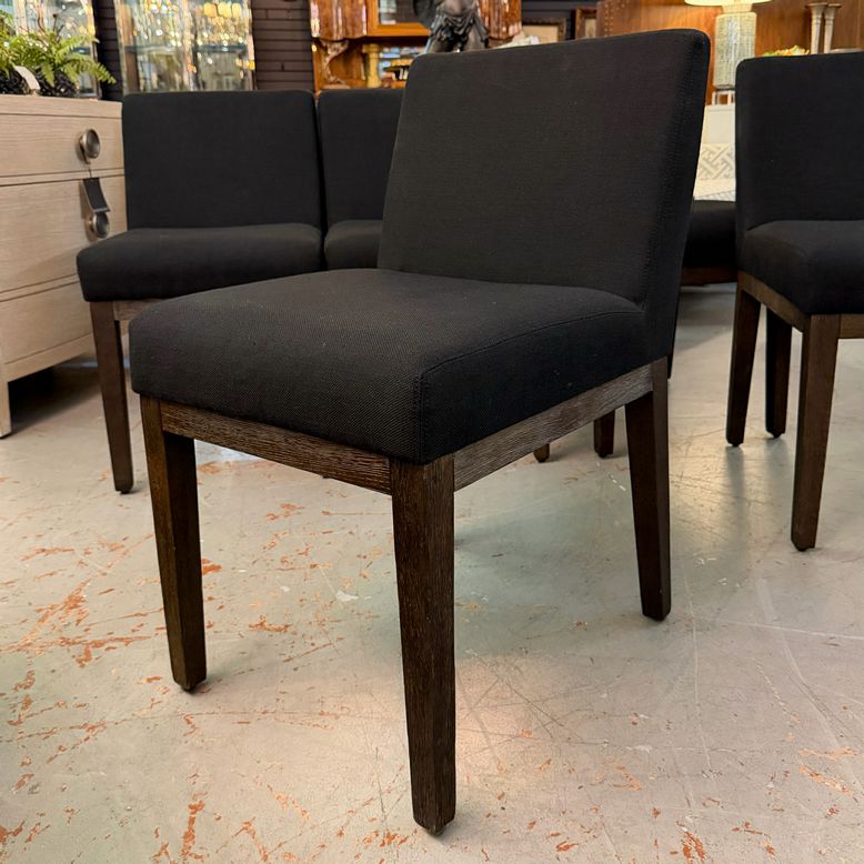 SET/8 Restoration Hardware Morgan Side Chairs 18X23.5X32