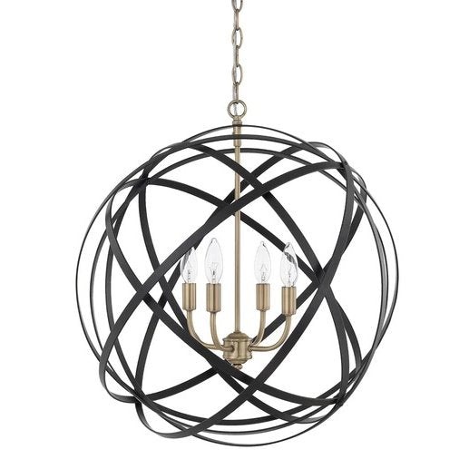 Capital Lighting Axis 4 Lt 23"W Cage Pendant NEW