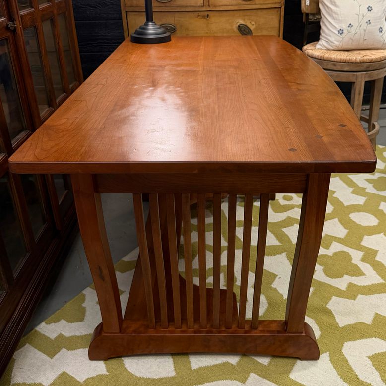 Stickley Park Slope Cherry Autumn Oak Finish Desk 54x30x30.5