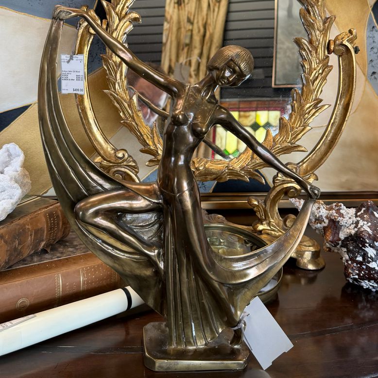Art Deco Mistress of the Dance Sculpture 13"