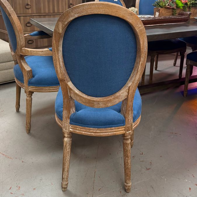 SET/4 Wisteria Louis XVI Chairs 2-Arm, 2-Side 19.5x22x40