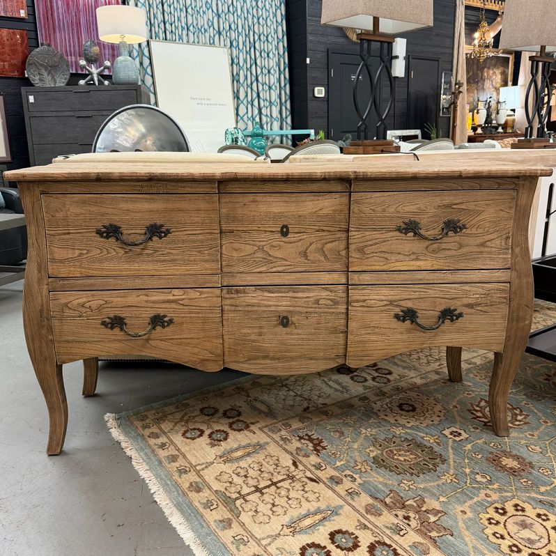 Reclaimed Oak Toulouse Commode/ Dresser NEW