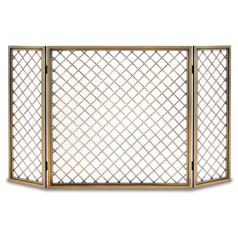Pilgrim Home & Hearth Hartwick Tri Panel Firescreen 50"Lx30"H
