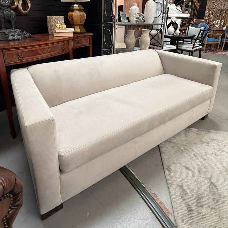 Weir's Cream Sleeper Sofa 78x36x28