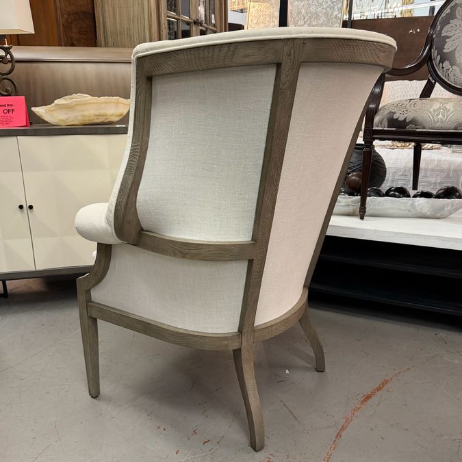 Restoration Hardware Jules Wingback Accent Chair 34x33x45