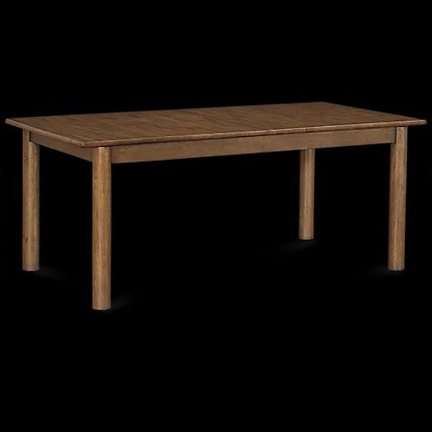Havertys Davenport Dining Table 74x40x30.5 W/1-18" Leaf NEW