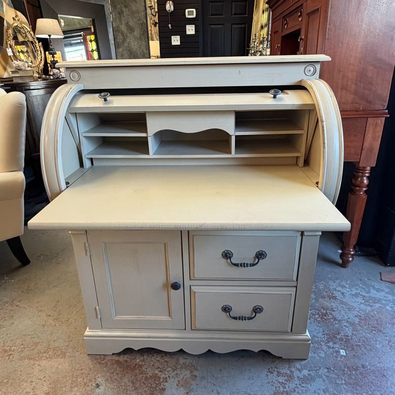 Vtg Riverside Secretary W/Pull-Out Desk & Drawer 32x22x42
