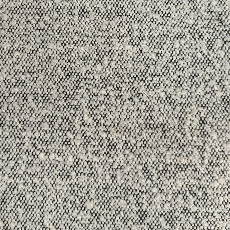 SET/2 CB2 Azalea Black & White Boucle Accent Chairs 24x22x31