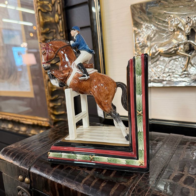 Fitz & Floyd 12" Equestrian Bookend