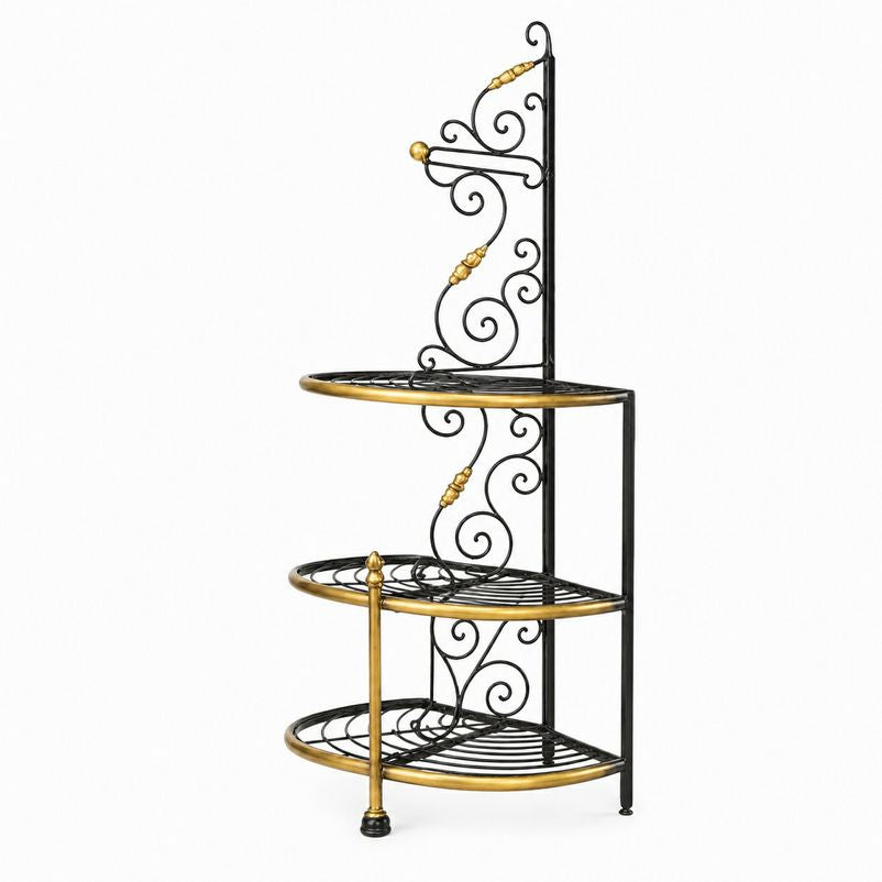 Antique J Boilvin Rue 9 Paris Baker's Rack 36x20x93