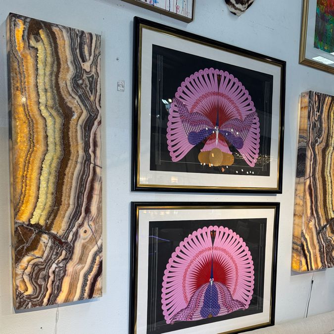 Onyx Lighted Wall Panel 16.75x3.5x53