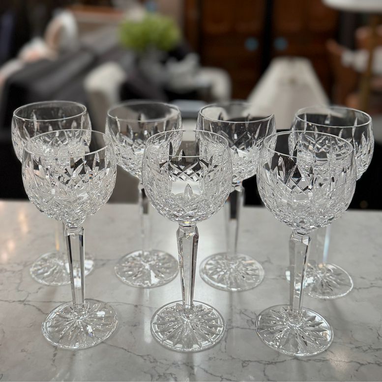 Waterford Lismore 7.5" Balloon Wine Hock $65.50 each