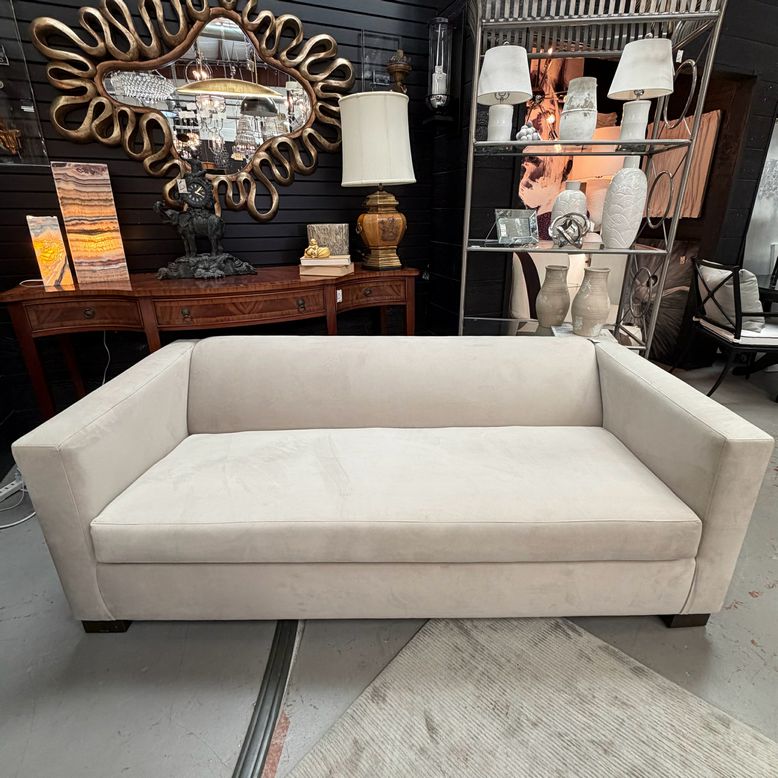 Weir's Cream Sleeper Sofa 78x36x28