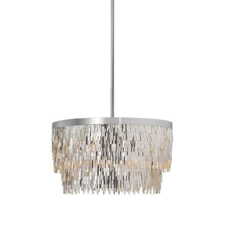 Uttermost Millie 6 Lt Chrome Pendant Light 23"D