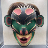 Jay Brabant Northwest Coastal Indigenous Mask - Drunken Female 14x14