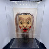 Northwest Coastal Indigenous Male Mask W/Copper, Horsehair 11x15