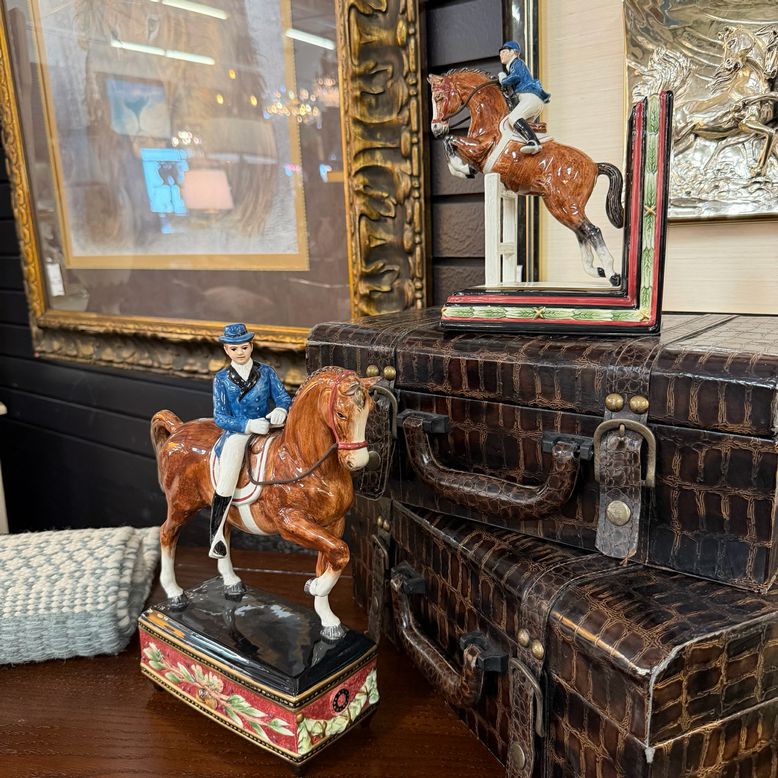 Fitz & Floyd 12" Equestrian Bookend