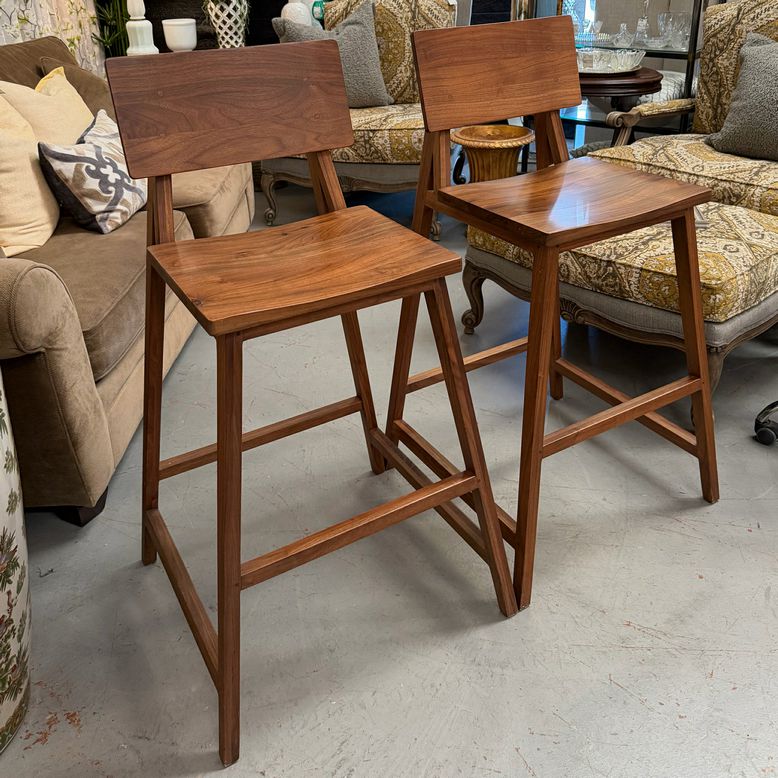 SET/2 Ethnicraft N4 Barstools (30" Seat)