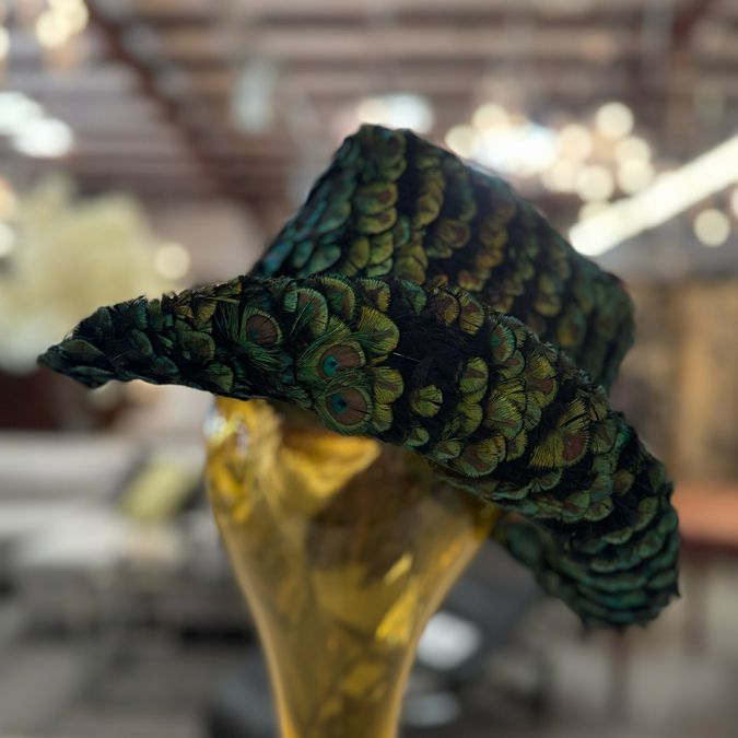 Peacock Hat by Kokin