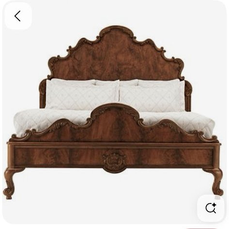 Drexel Heritage Cali King Belle Maison Lit De Ribbon Head/Footboard SRs/4 SLs