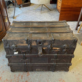 Antique Steamer Trunk 32x20x23 AS IS