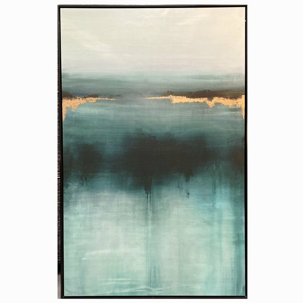 Z Gallerie Abstract Waterscape Giclee' 41x64.5