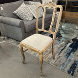 French Side Chair W/Upholstered Seat 16x17x36
